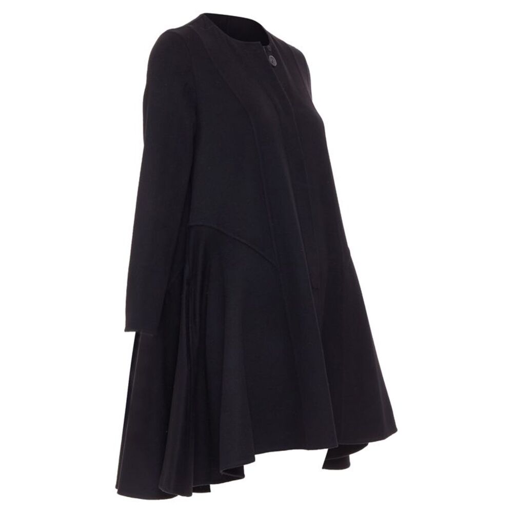 Dior cashmere flared hem coat